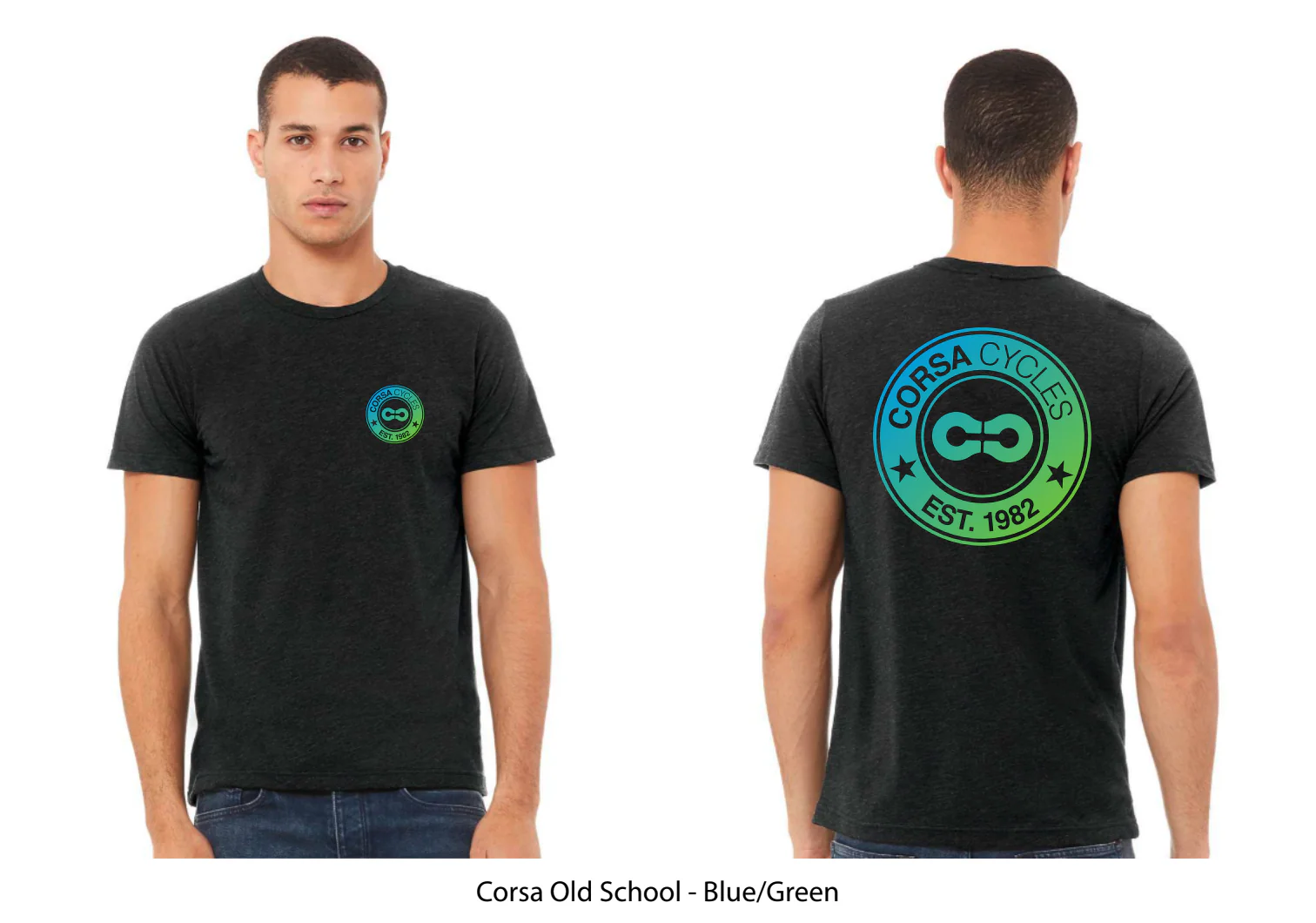 Corsa Cycles Classic Logo T-Shirt - Image 4