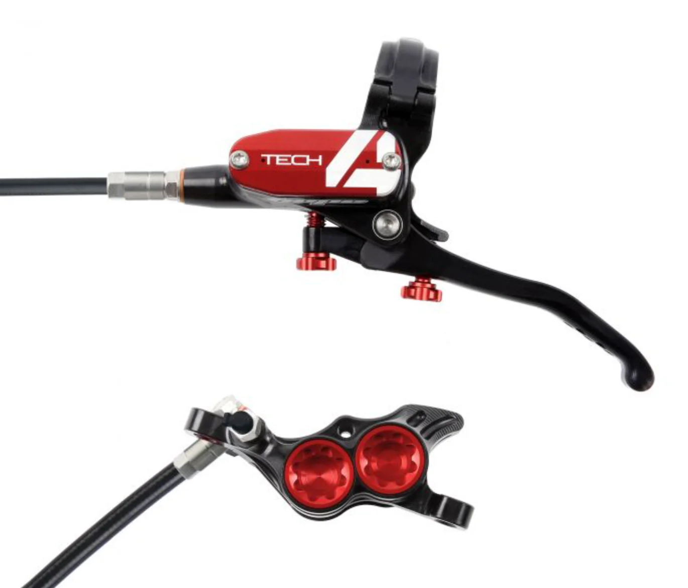 Hope Tech 4 E4 Standard Hose Disc Brake w/o Rotor - Image 3