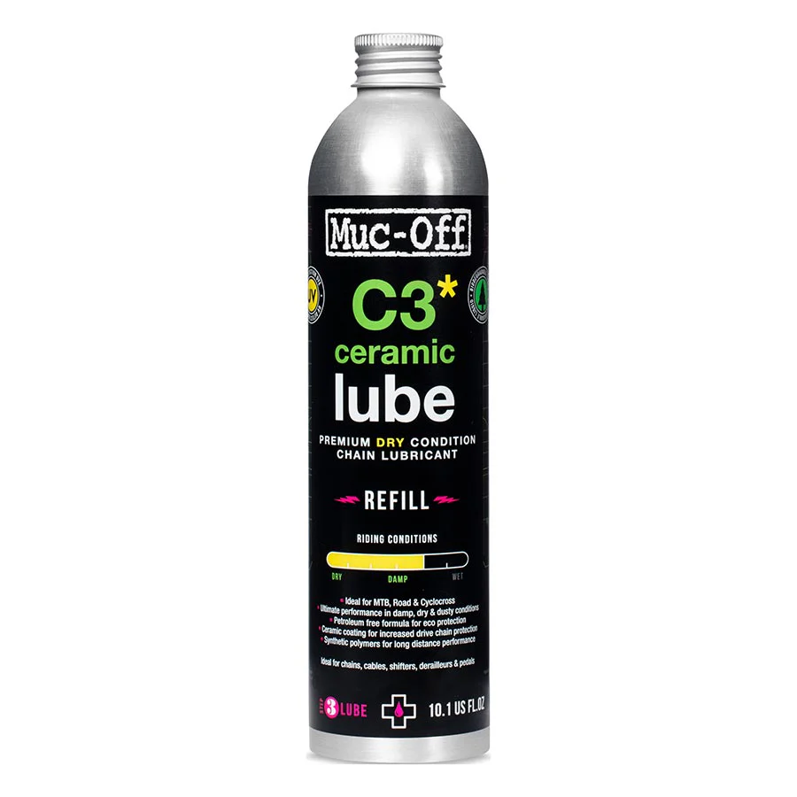 Muc-Off C3 Dry Ceramic Bike Chain Lube - 300ml