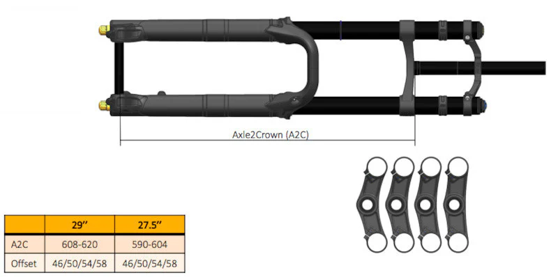 Ohlins DH38 Crown - Image 4