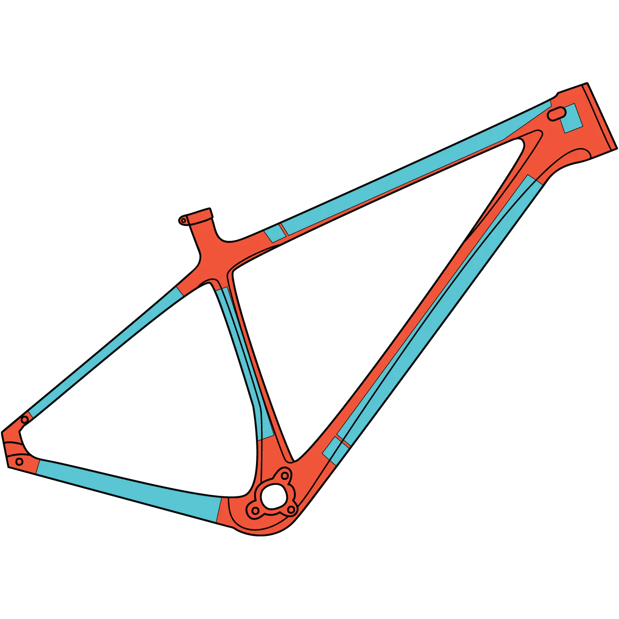 RideWrap Covered Protection Kit MTB - Image 2