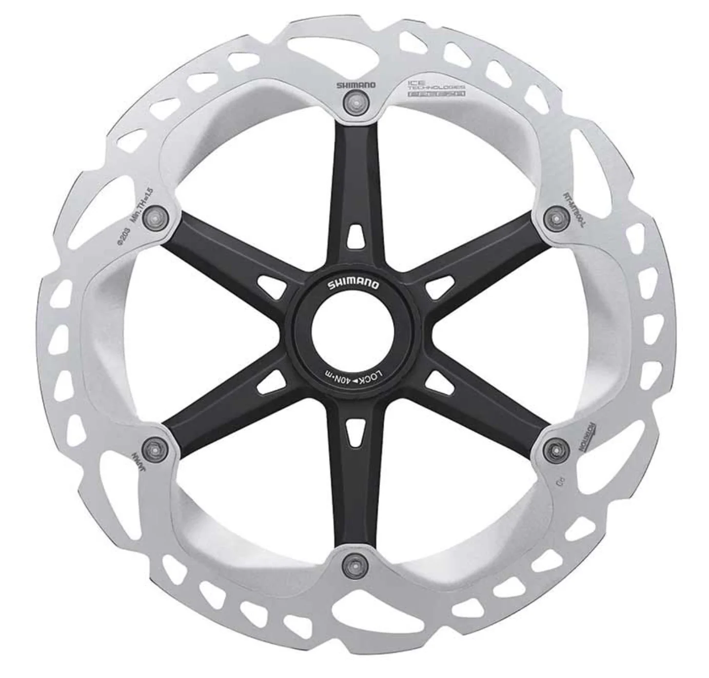 Shimano XT RT-MT800 Center Lock Rotor W/ External Lock Ring - Image 2