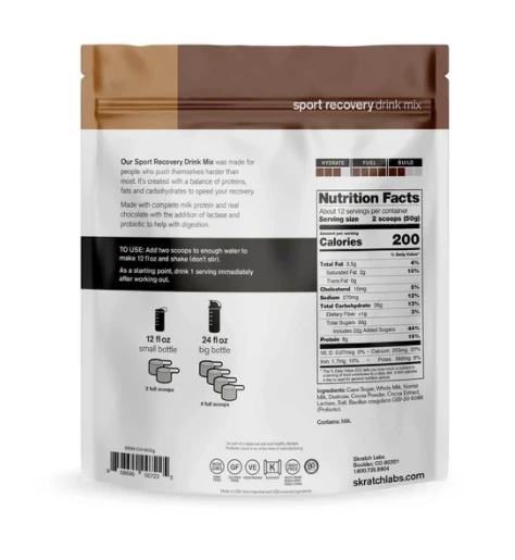 Skratch Labs Sports Recovery Drink Mix 600g - Image 5