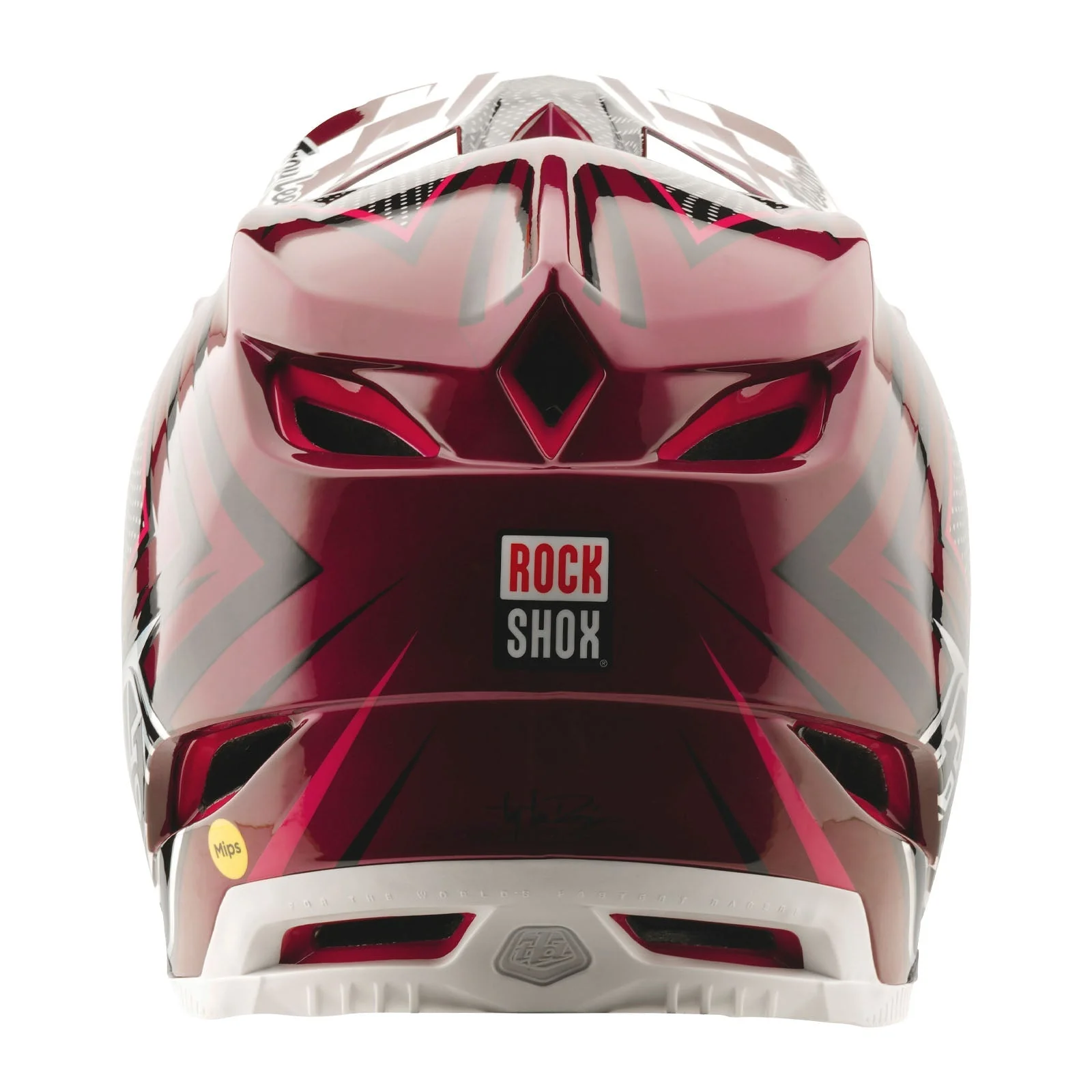 Troy Lee Designs D4 Carbon Helmet w/Mips - SRAM Radioscape - Image 3