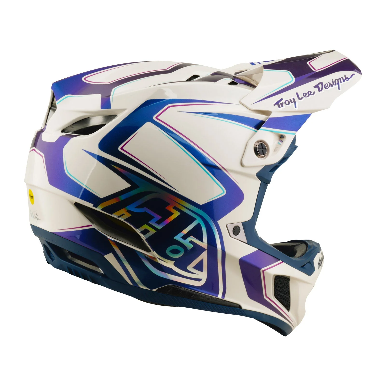 Troy Lee Designs D4 Composite Helmet W/Mips ; Flared - Image 2