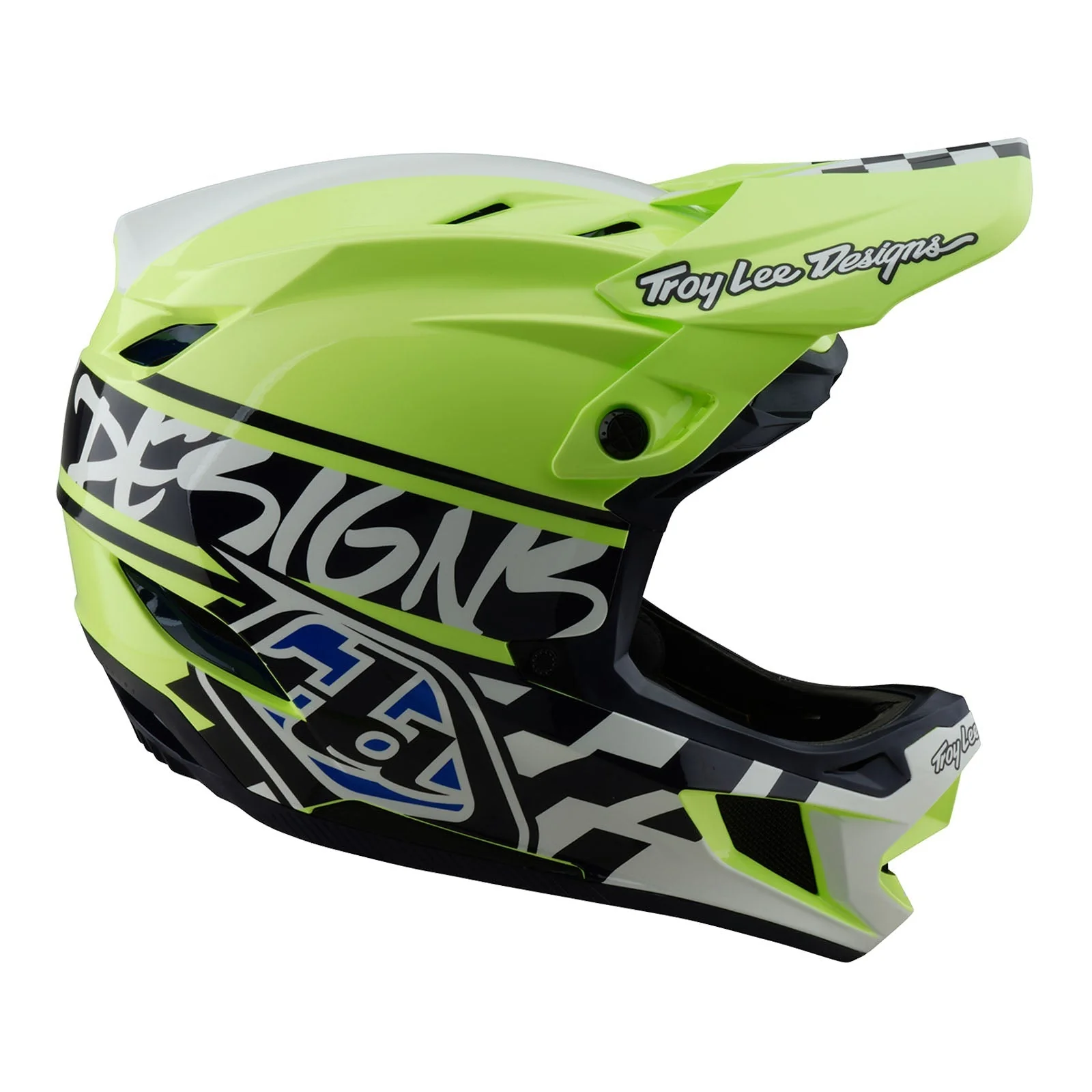 Troy Lee Designs D4 Polyacrylite Helmet w/Mips - Fifty-50 - Image 4