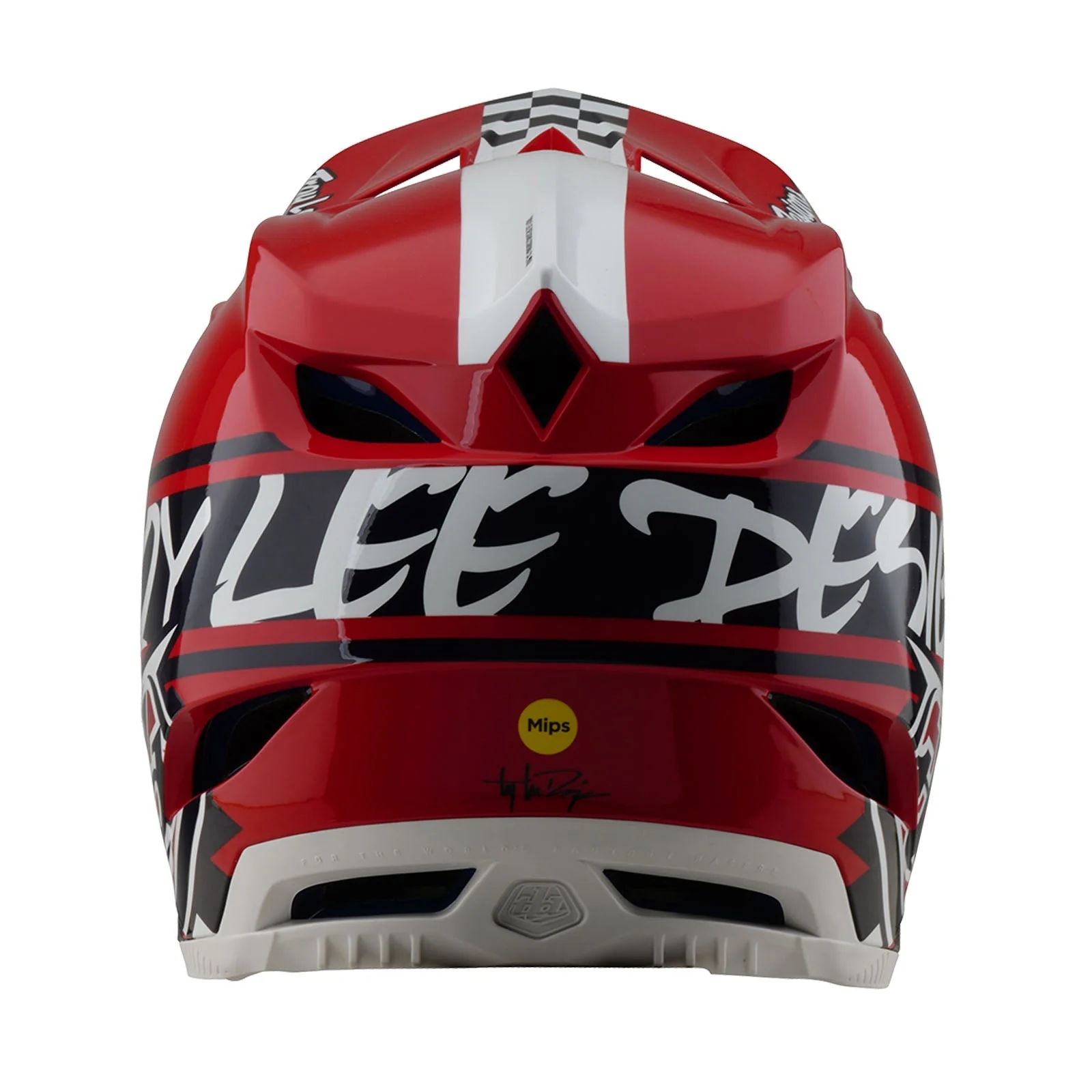 Troy Lee Designs D4 Polyacrylite Helmet w/Mips - Fifty-50 - Image 6