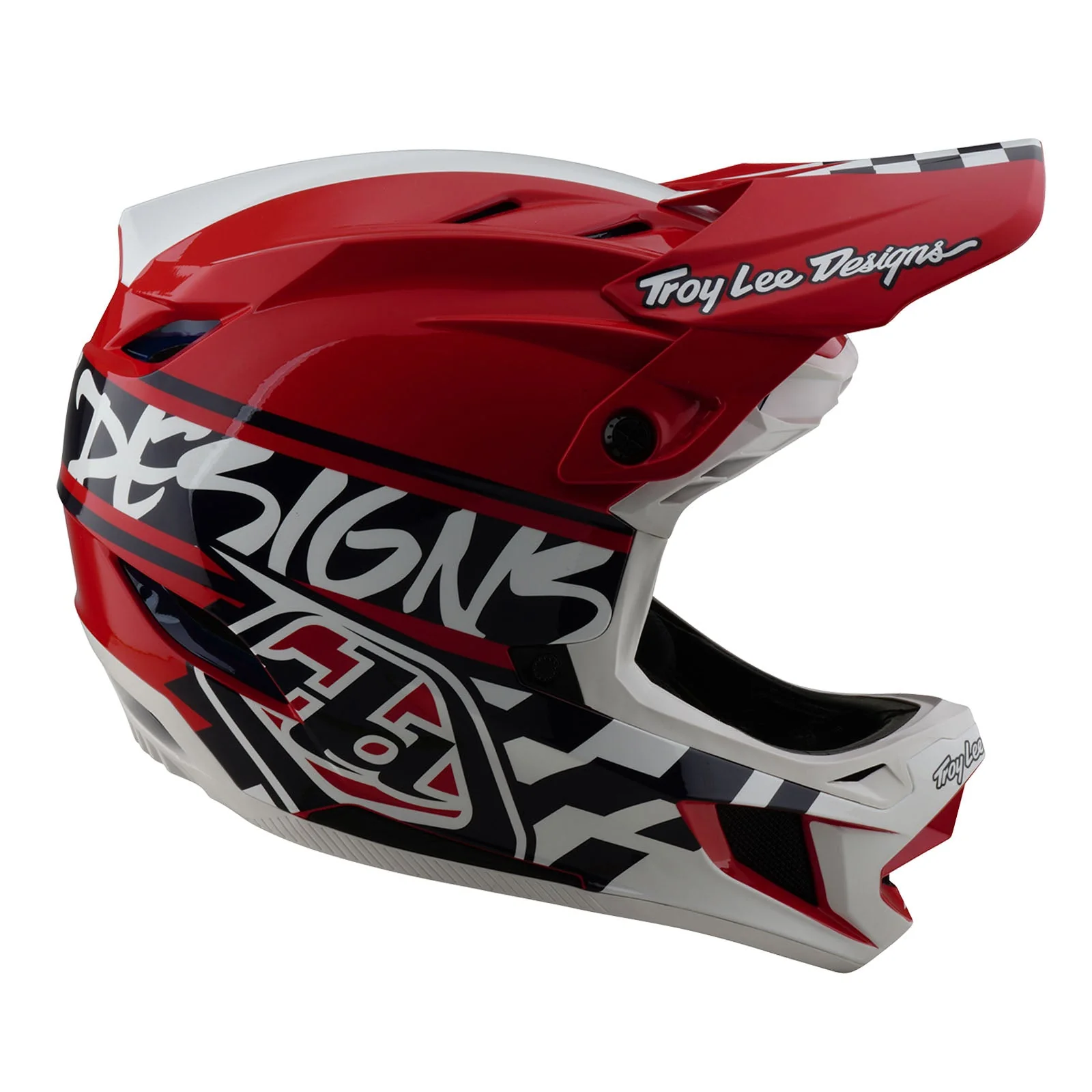 Troy Lee Designs D4 Polyacrylite Helmet w/Mips - Fifty-50 - Image 8