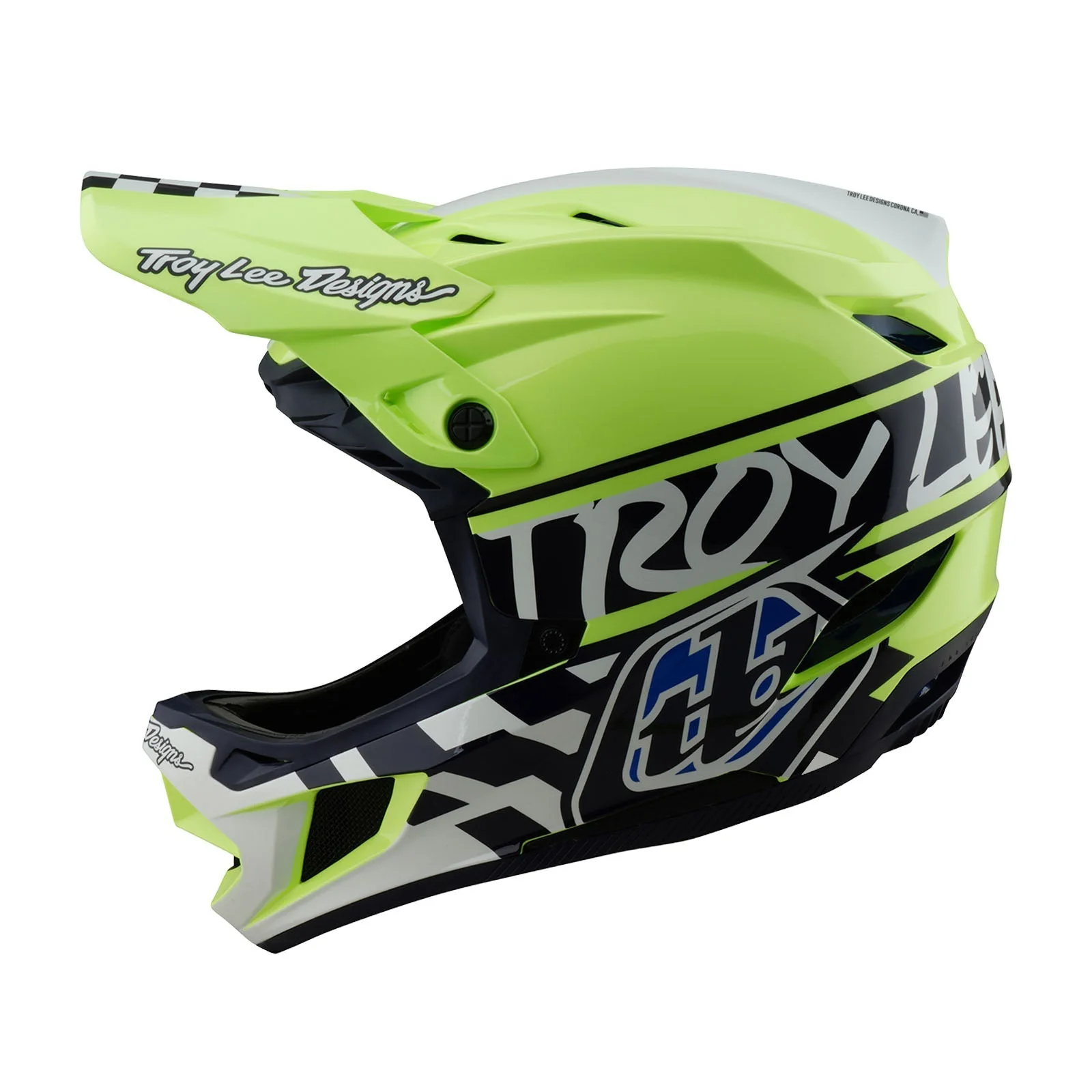 Troy Lee Designs D4 Polyacrylite Helmet w/Mips - Fifty-50 - Image 9