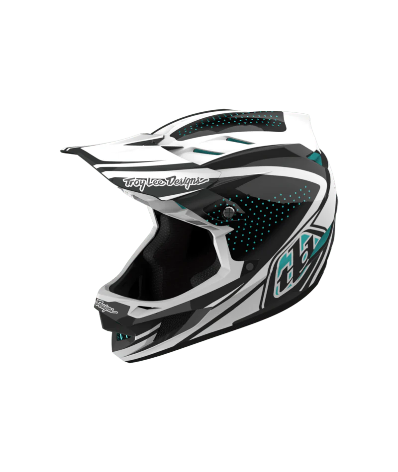 Troy Lee Designs D4 Polyacrylite Helmet W/Mips ; The Line - Image 2