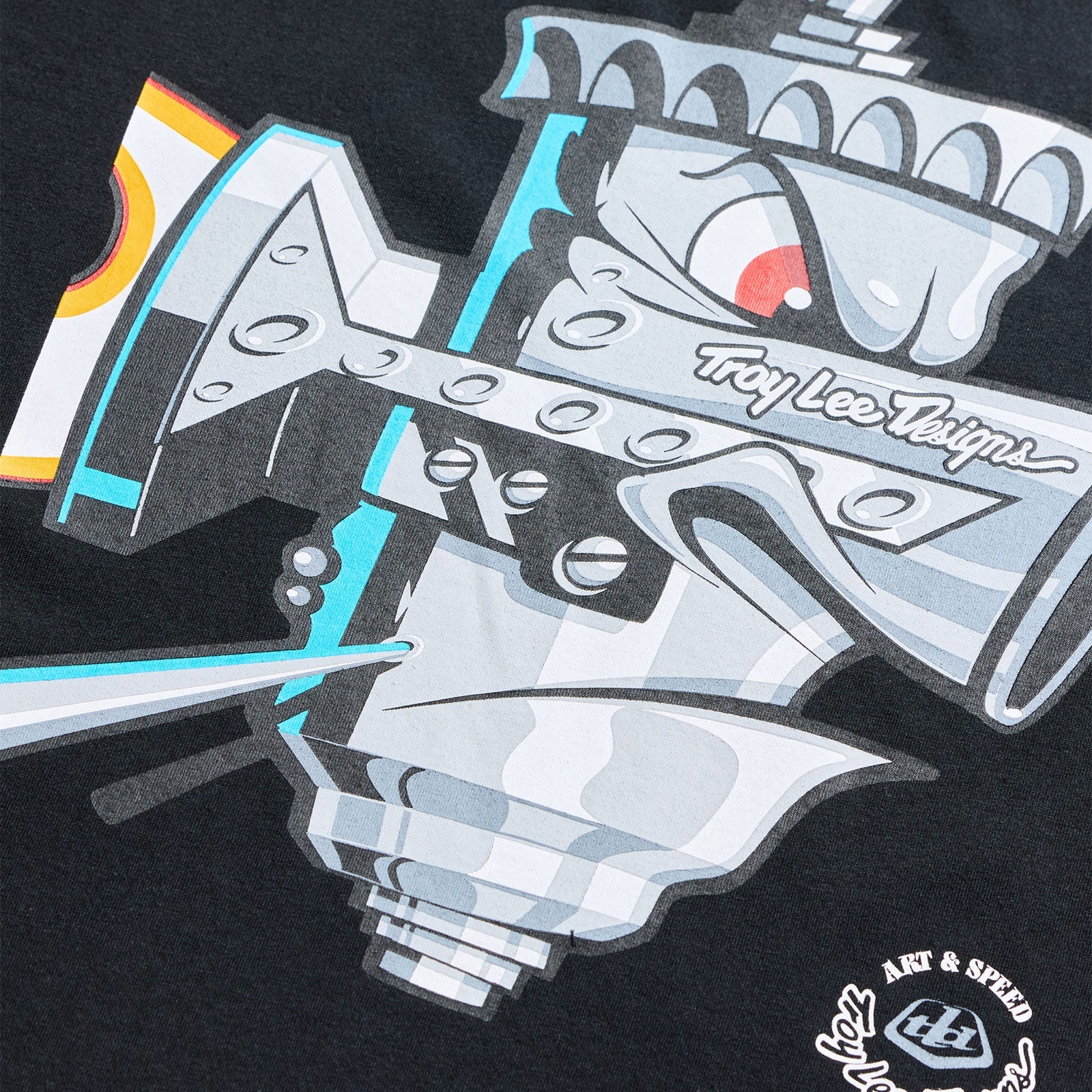 Troy Lee Designs Short Sleeve Tee ; Carb Club - Image 6