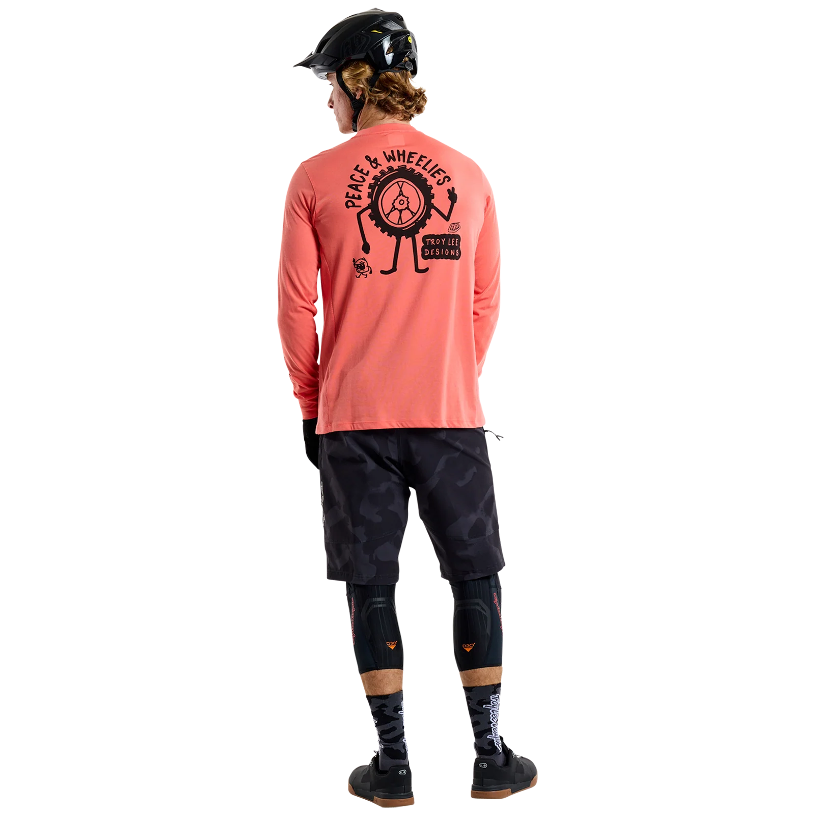 Troy Lee Designs Skyline Long Sleeve Ride Tee ; P&W - Image 12