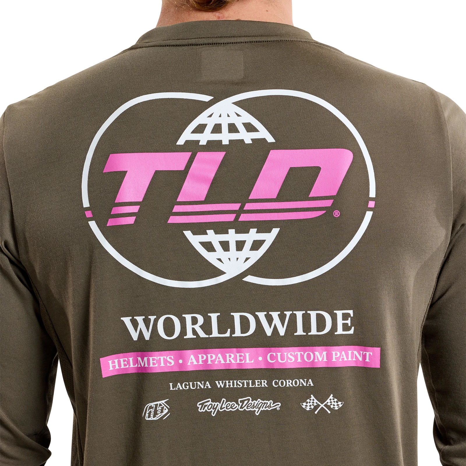 Troy Lee Designs Skyline Long Sleeve Ride Tee ; Worldwide - Image 17