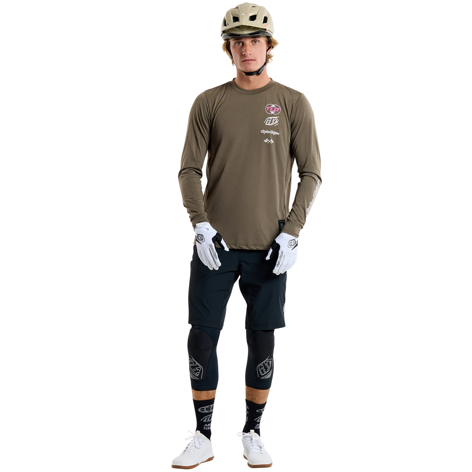 Troy Lee Designs Skyline Long Sleeve Ride Tee ; Worldwide - Image 7